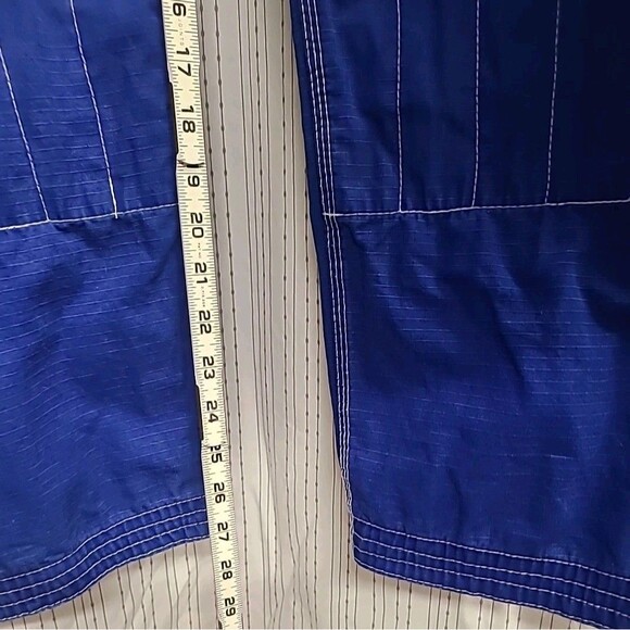 Size A1 BJJ Brazilian Jiu-Jitsu MMA Gi (uniform) Blue Travel Bag Gym Roll - Picture 7 of 11